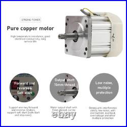 220V 750W Brushless Servo Motor Kit Adjustable with Speed Controller CNC Kit