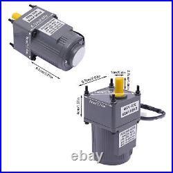 220V AC Gear Motor Electric Motor Ratio 160 Reduction Variable Speed Controller 220V AC Gear Motor Electric Motor Ratio 160 Reduction Variable Speed Controller