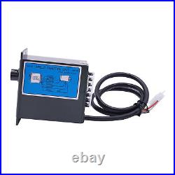 220V AC Gear Motor Electric Motor Ratio 160 Reduction Variable Speed Controller