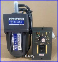 220V AC Gear Motor Electric Motor Variable Speed Controller Reduction Ratio 110