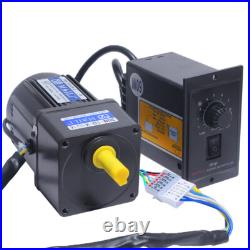 220V AC Gear Motor Electric Motor Variable Speed Controller Reduction Ratio 110