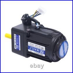 220V AC Gear Motor Electric Motor Variable Speed Controller Reduction Ratio 110