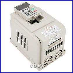 220V Single Phase Variable Frequency Drive VFD Speed Controller For 4kW AC Motor