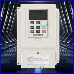 220V Variable Frequency Drive VFD Speed Controller For 3 Phase 4kW AC Motor