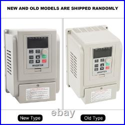 220V Variable Frequency Drive VFD Speed Controller For 3 Phase 4kW AC Motor