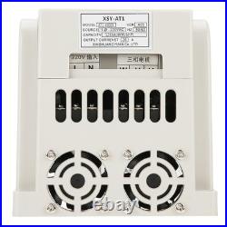 220V Variable Frequency Drive VFD Speed Controller For 3 Phase 4kW AC Motor