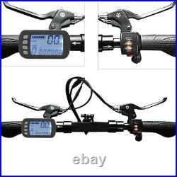 24V/36V Electric Bicycle E-bike Scooter Brushless Motor Controller LCD Panel Kit