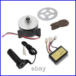 250W 12V High-Speed Electric Gear Motor Kit With Built-in Controller 2750 RPM