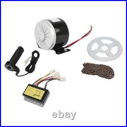 250W 12V High-Speed Electric Gear Motor Kit With Built-in Controller 2750 RPM