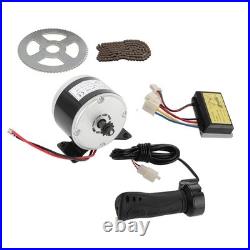 250W 12V High-Speed Electric Gear Motor Kit With Built-in Controller 2750 RPM