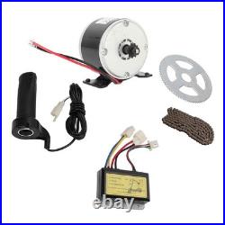 250W 12V High-Speed Electric Gear Motor Kit With Built-in Controller 2750 RPM