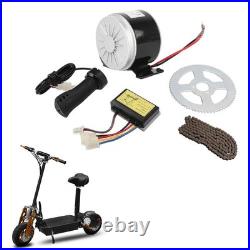 250W 12V High-Speed Electric Gear Motor Kit With Built-in Controller 2750 RPM