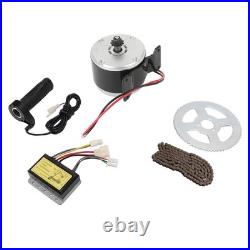 250W 12V High-Speed Electric Gear Motor Kit With Built-in Controller 2750 RPM