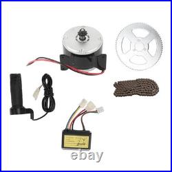 250W 12V High-Speed Electric Gear Motor Kit With Built-in Controller 2750 RPM