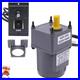 25W 220V Adjustable Speed Motor AC Gear Motor Electric Motor with Controller UK