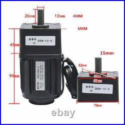 25W AC Gear Motor Electric Motor Variable Speed Controller 110 125 RPM/MIN 220V 25W AC Gear Motor Electric Motor Variable Speed Controller 110 125 RPM/MIN 220V