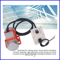 2X30W Concrete Vibrator, 4000RPM Electric Vibrating Motor with Speed Controller