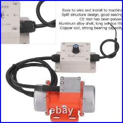 2X30W Concrete Vibrator, 4000RPM Electric Vibrating Motor with Speed Controller