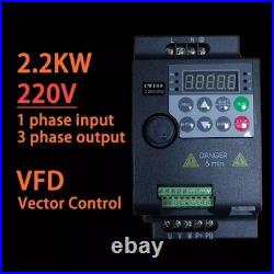 2.2KW 220V AC Variable Frequency Drive VFD Motor Speed Controller UK