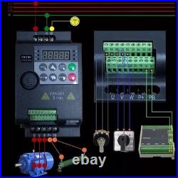 2.2KW 220V AC Variable Frequency Drive VFD Motor Speed Controller UK
