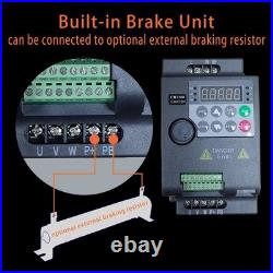2.2KW 220V VFD Inverter Drive AC Motor Speed Controller Variable 12A