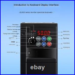 2.2KW Motor Speed Controller VFD 220V Input 380V Output Industrial Use