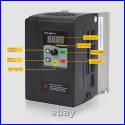 2.2KW VFD 3 Phase Speed Controller For 3 Phase Motors Efficient Heat Dissipation 2.2KW VFD 3 Phase Speed Controller For 3 Phase Motors Efficient Heat Dissipation
