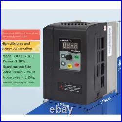 2.2KW VFD 3 Phase Speed Controller For 3 Phase Motors Efficient Heat Dissipation 2.2KW VFD 3 Phase Speed Controller For 3 Phase Motors Efficient Heat Dissipation