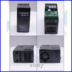 2 2KW VFD Frequency Converter 220V 1Phase In 3Phase Out Motor Speed Controller