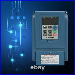 2.2kW 380V 6A VFD Variable Frequency Drive Speed Controller for 3phase AC Motor