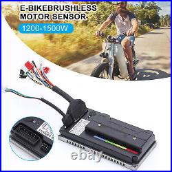3000W 48V-72V Brushless Sine Wave Speed Controller Big Power E-Bike Motor Sensor