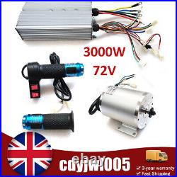 3000W 72V Electric Brushless Conversion Kit Speed Controller Fit Go Kart Scooter