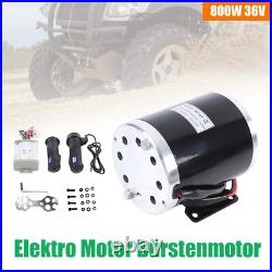 36V DC 800W Electric Brush Motor+Speed Controller+Throttle grip Go Kart 36V DC 800W Electric Brush Motor+Speed Controller+Throttle grip Go Kart