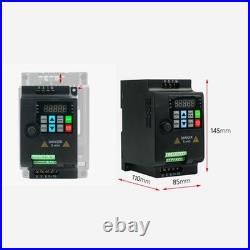 380V VFD Inverter 0.75kW RS485 Vector Control Motor Speed Drive