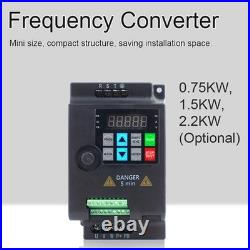 380V VFD Inverter 0.75kW RS485 Vector Control Motor Speed Drive