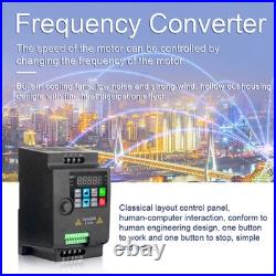 380V VFD Inverter 0.75kW RS485 Vector Control Motor Speed Drive