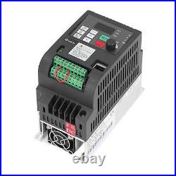 3 Phase VFD Variable Frequency Drive 2.2KW Solar Motor Speed Control Inverter DC
