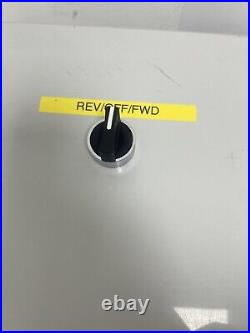 3 phase motor control panel 3Hp Off/forward/reverse plus speed 240v