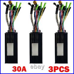 3x 24/36/48V 30A Brushless DC Motor Speed Controllers For Electric Scooter EBike