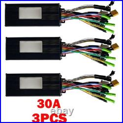 3x 24/36/48V 30A Brushless DC Motor Speed Controllers For Electric Scooter EBike
