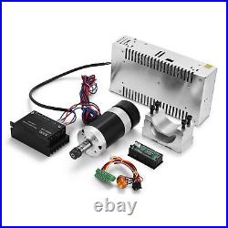 400W Brushless Spindle Motor +600W PSU Speed Driver Controller For CNC Engraving
