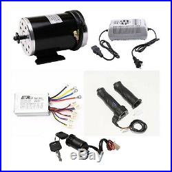 48V 1000W Electric Motor + Speed Controller + Throttle Grips +Key Lock +Charger