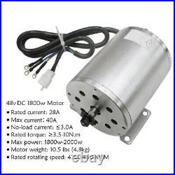 48V 1800W Electric Motor Kit Speed Controller Reverse Switch f ATV Scooter eBike