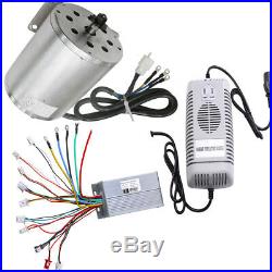 48V 1800W Electric Scooter Speed Controller Box + Motor Unit Brushless + Charger