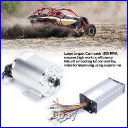 48V 2000W Electric Brushless Motor Kit High Speed Power Motor Set Controller