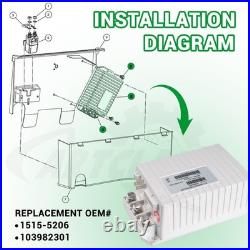 48V 250A Club Car DC Motor Controller, Golf Cart DC Motor Controller Speed Co