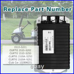 48V 250A Motor Speed Controller For Curtis EZGO Club Car Golf Cart 1510A-5251