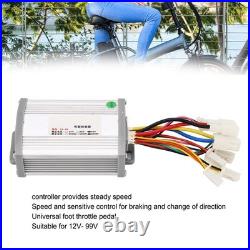 48V 800W Speed Motor Controller And Throttle Pedal With Lock Keys For