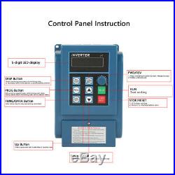 4KW Variable Frequency Drive VFD Inverter 380V AC Speed Controller Motor 3-phase