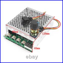 4XDC 10-55V 100A 3000W Motor Speed Controller Resible PWM Control Forwa and Res